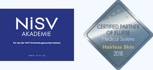 Laser Haarentfernung zertifiziert NiSV und Ellipse Mainz